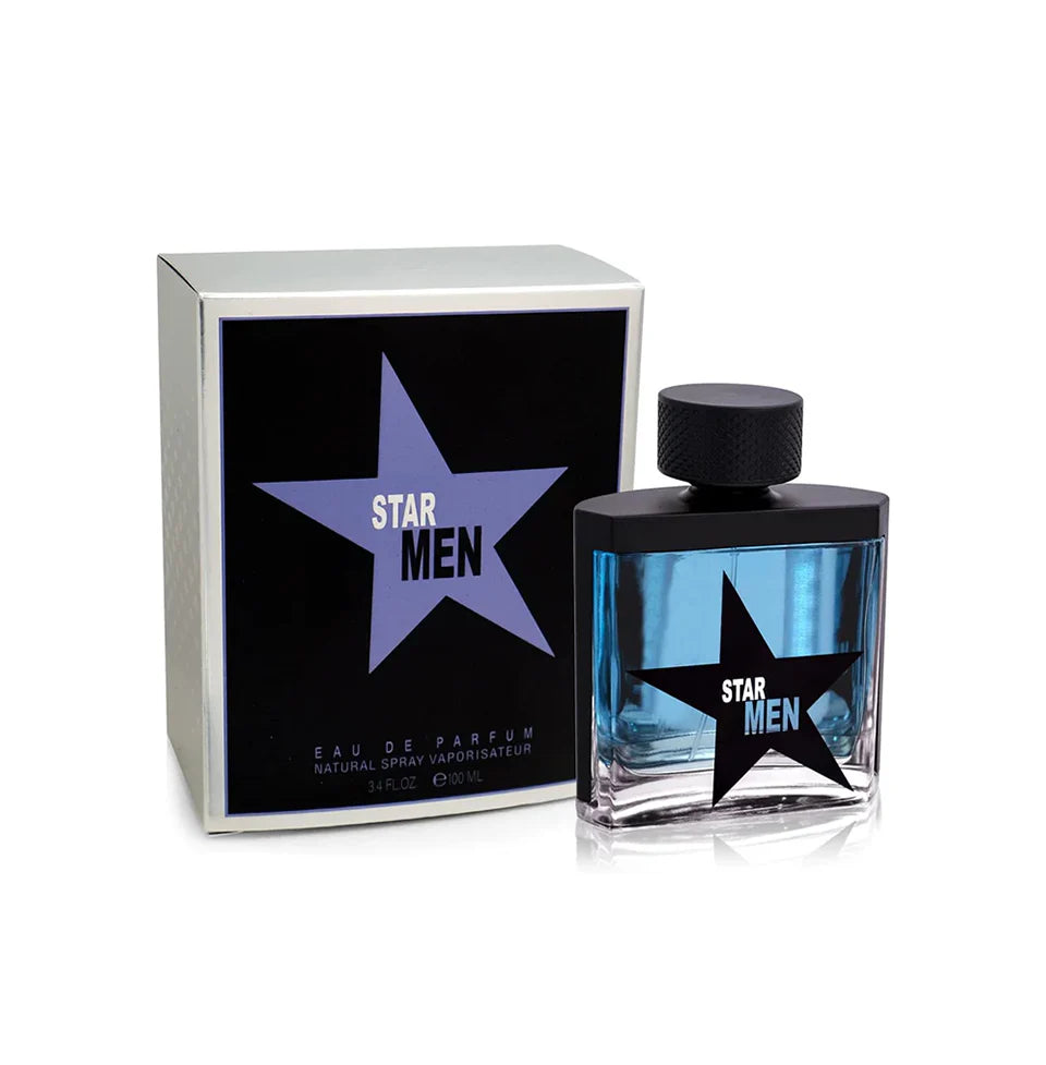 عطر فريجرانس وورلد ستار مين أو دو بارفان 100 مل للرجال