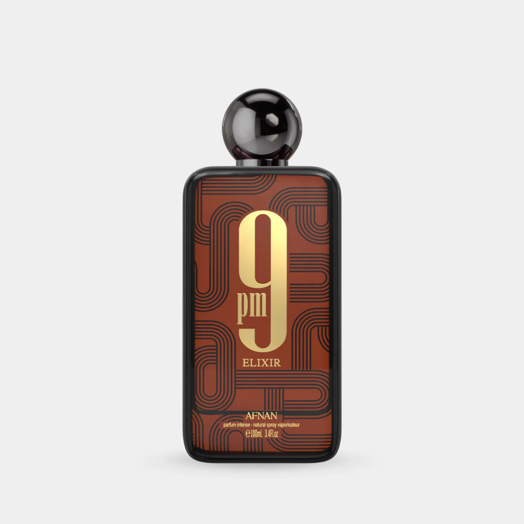 Afnan 9 PM Elixir Unisex Extrait De Parfum, 100ML