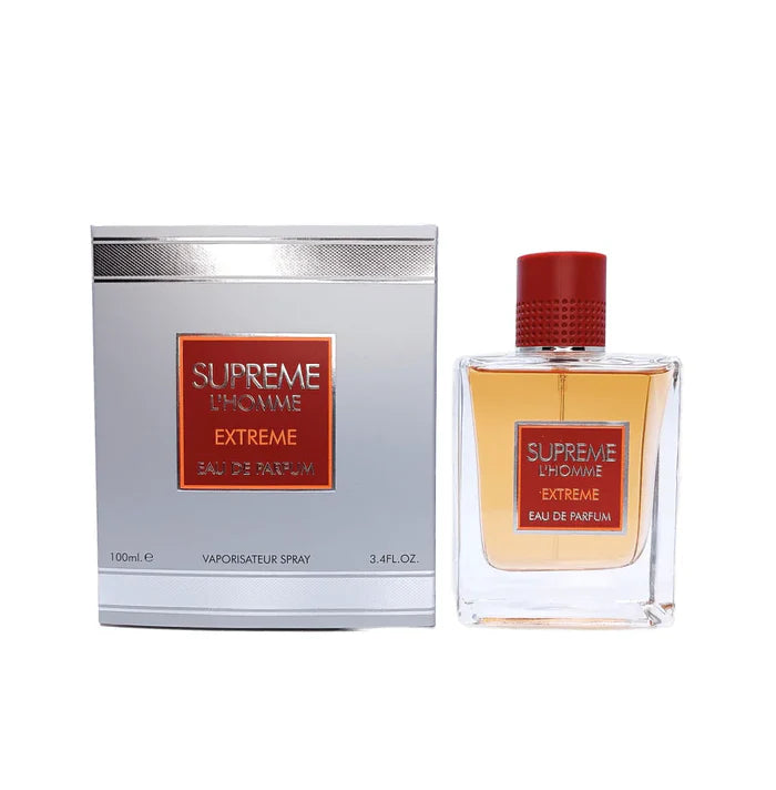 عطر فراجرانس وورلد سوبريم لوم إكستريم أو دو بارفان 100 مل للرجال