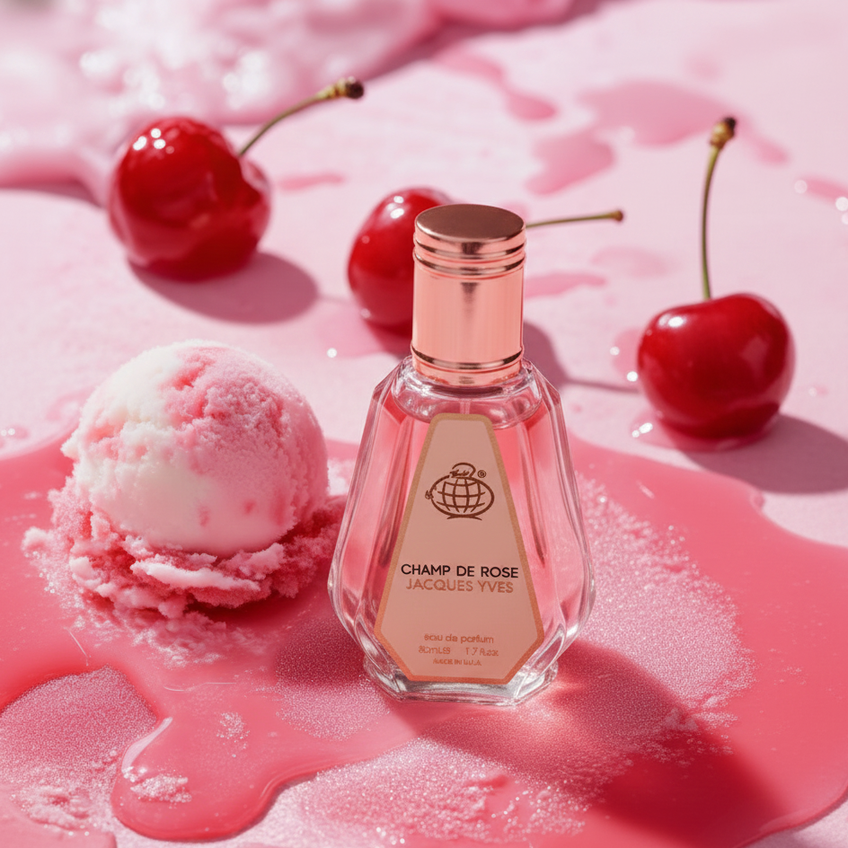 Fragrance World Champ De Rose Jacques Yves Eau De Parfum 50ml For Woman