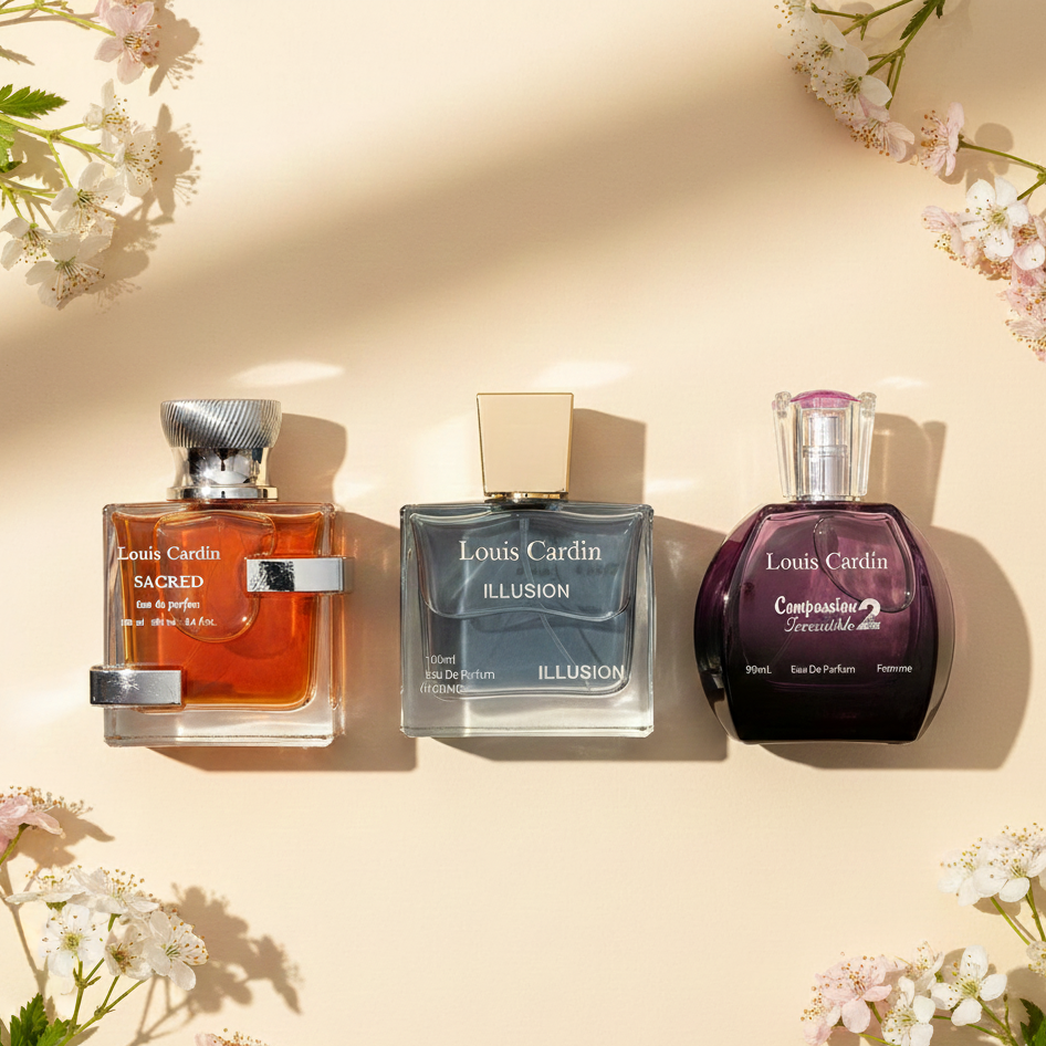 مجموعة عطور لويس كاردان الفاخرة 3 في 1