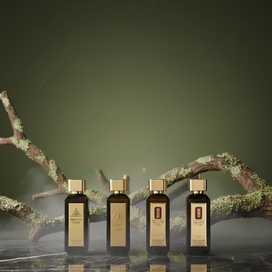 مجموعة عطور فاخرة من عالم العطور (4 × 100 مل)