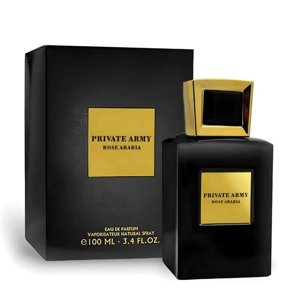 Private Army Rose Arabia Perfume 100ml Fragrance World Unisex