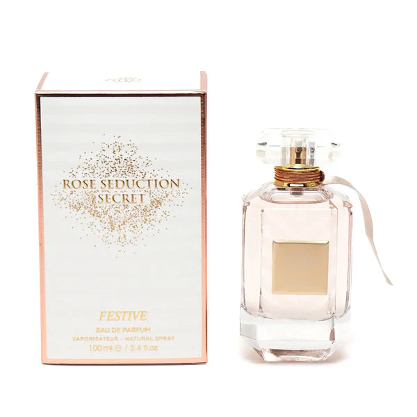 عطر روز سيداكشن سيكريت فيستيف 100 مل أو دي بارفان عالم العطور للنساء