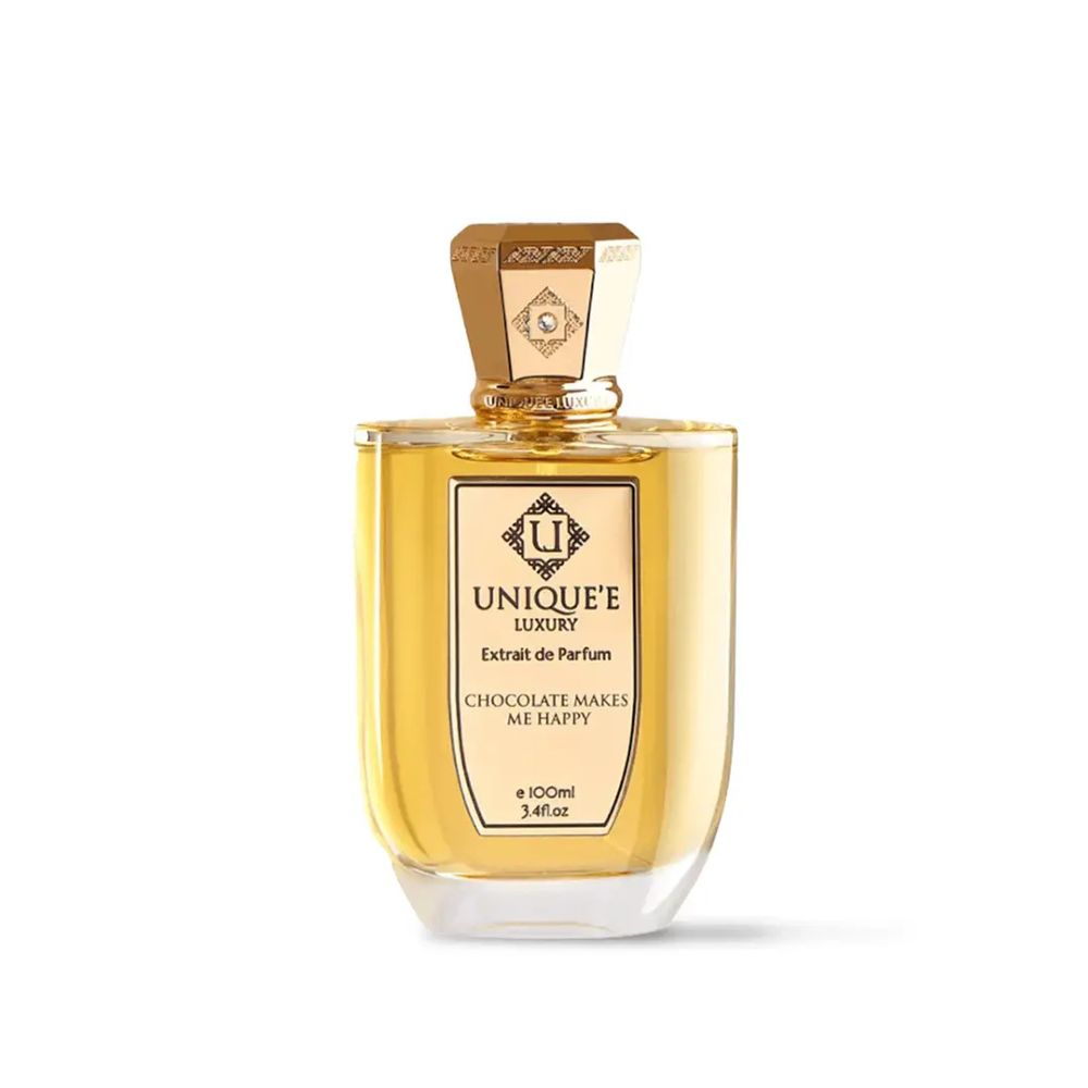 Unique’e Luxury Chocolate Makes Me Happy Extrait 100ML Unisex – Gourmand Perfume