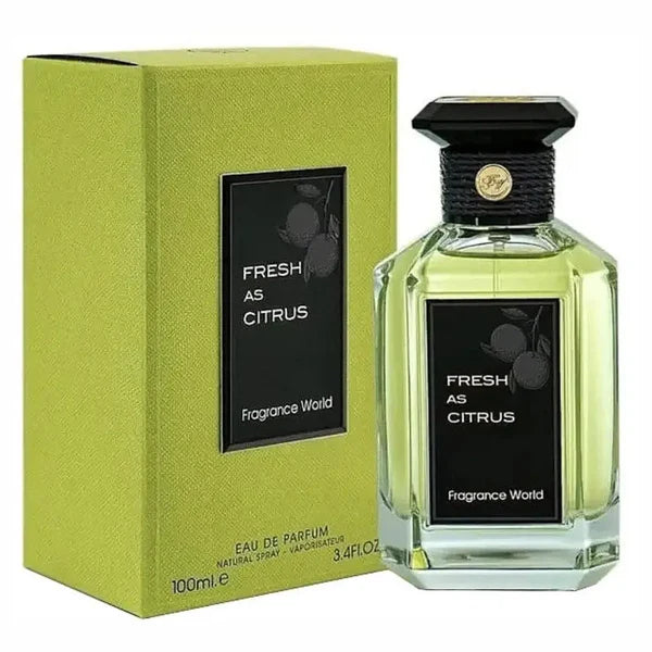 Fresh As Citrus Perfume 100ml EDP Fragrance World Male