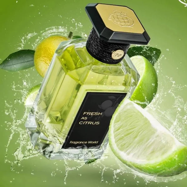 Fresh As Citrus Perfume 100ml EDP Fragrance World Male