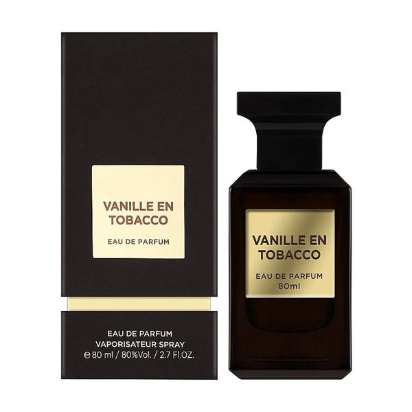 Fragrance World Vanille En Tobacco Perfume EDP Fragrance World Unisex