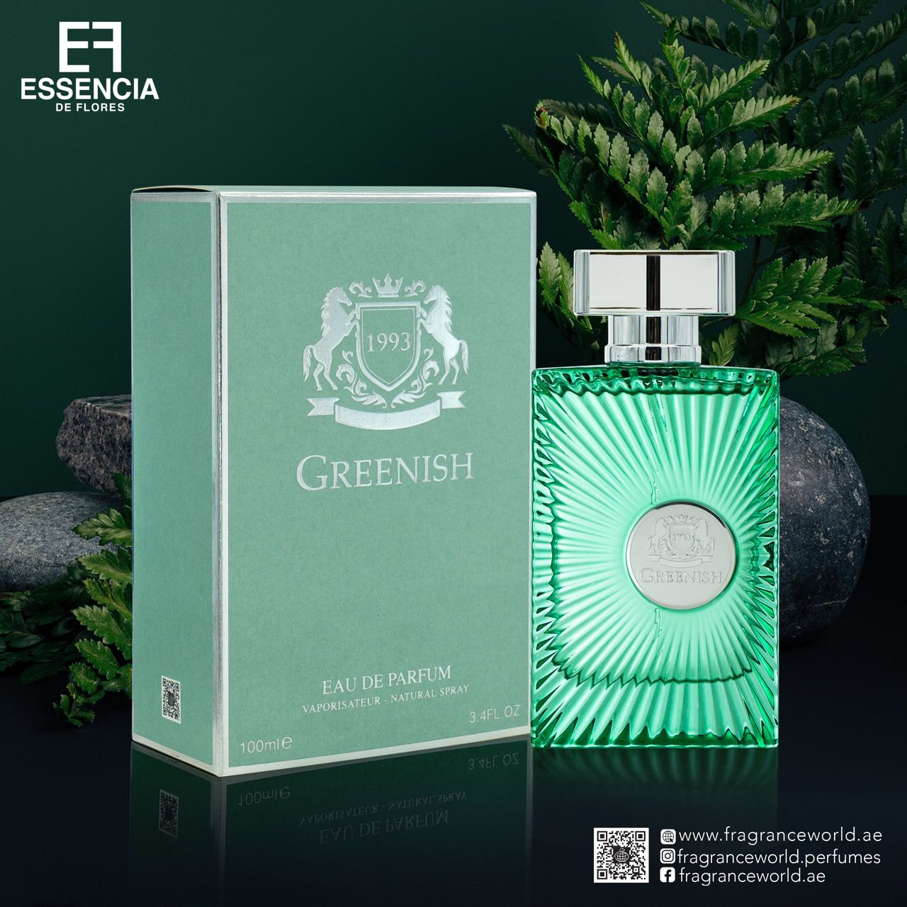 Essencia Greenish Eau De Parfum 100ml