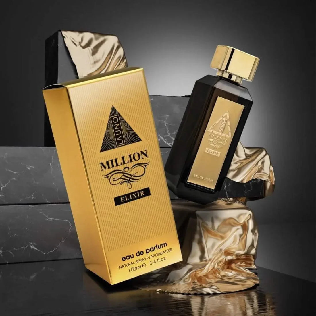 Fragrance World  La Uno Million Elixir Perfume 100ml EDP Fragrance World Unisex