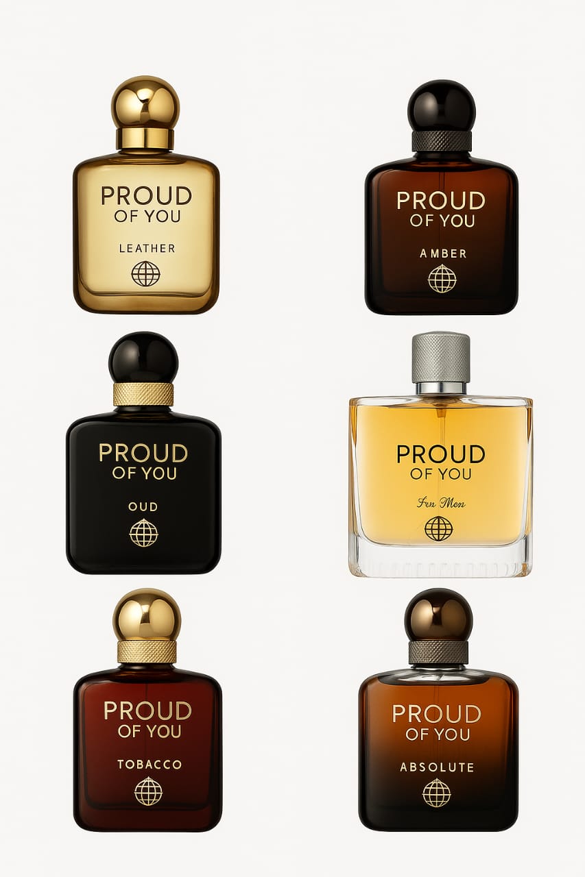 fragrance world proud of you perfume luxe combo pack (6 x 100 ML )