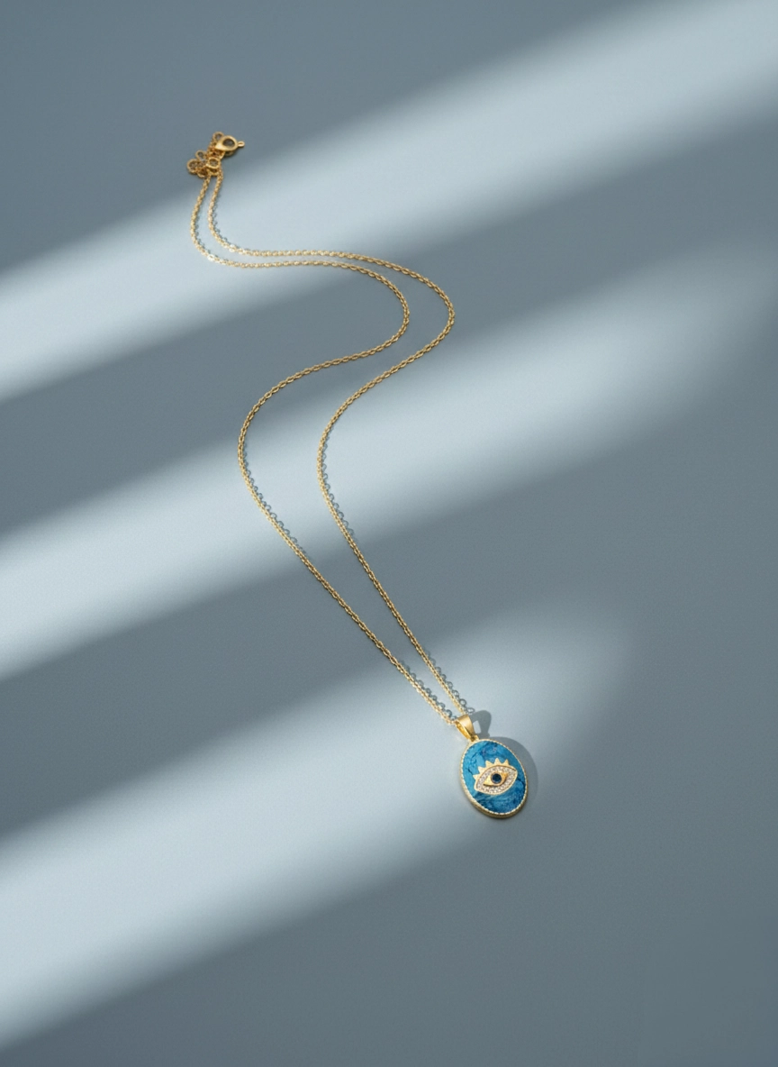 قلادة أزور جيز عين الحسد المضادة للتشوه