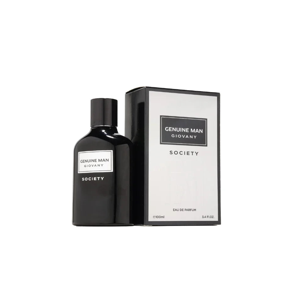 Fragrance World Genuine Man Giovany Society Eau De Parfum 100Ml For Men