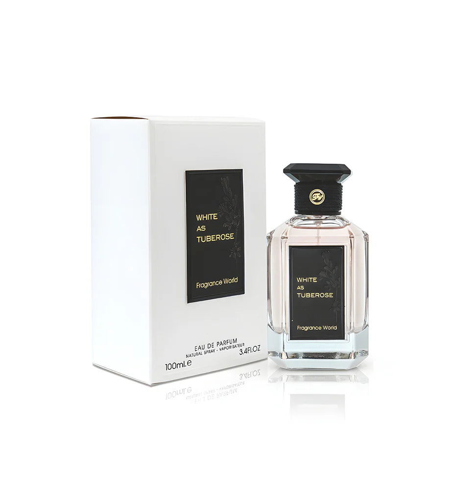 Fragrance World White As Tuberose Eau De Parfum 100ml For Men & Women
