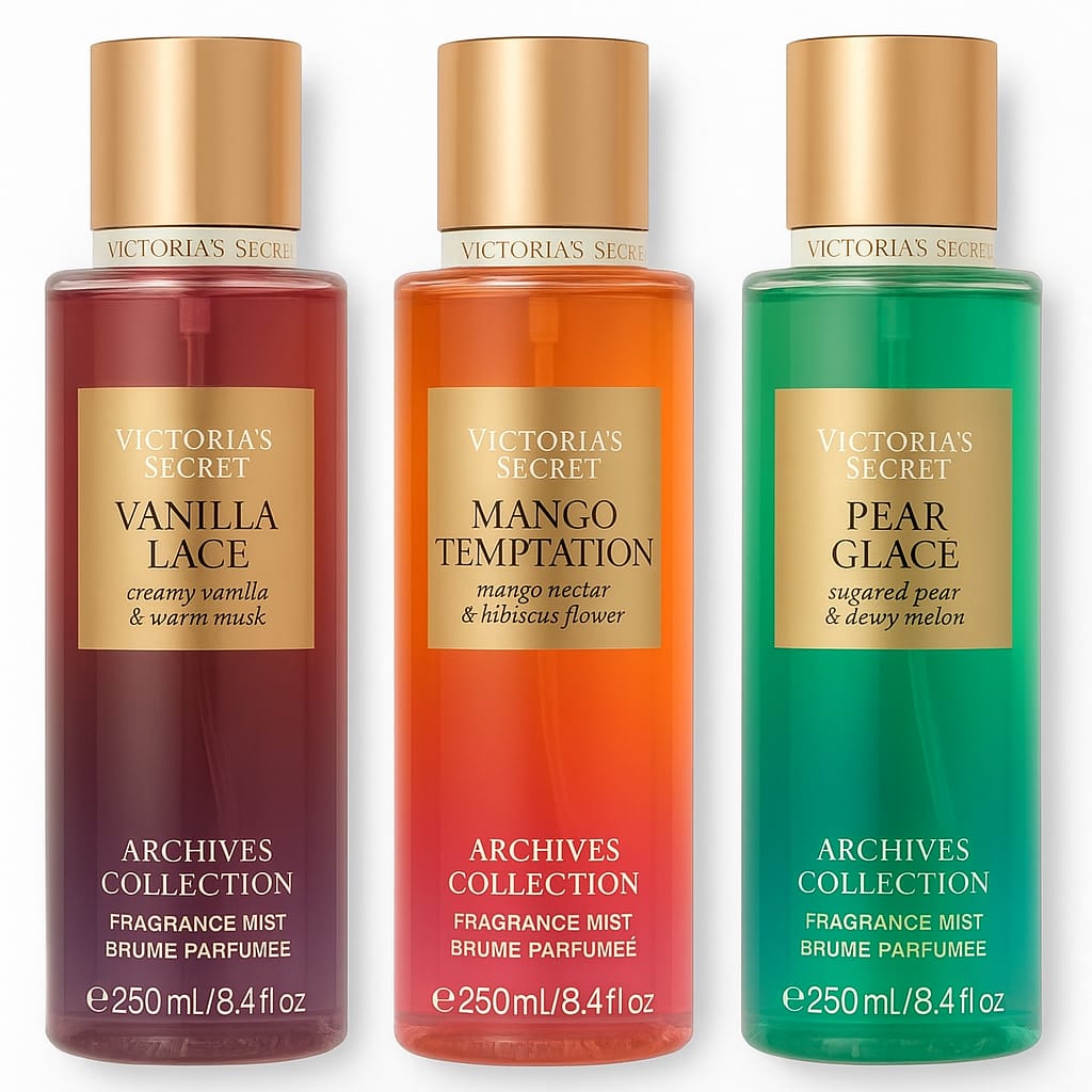 Victoria’s Secret Signature Body Mist 3 Pcs Combo – Exotic Trio Collection