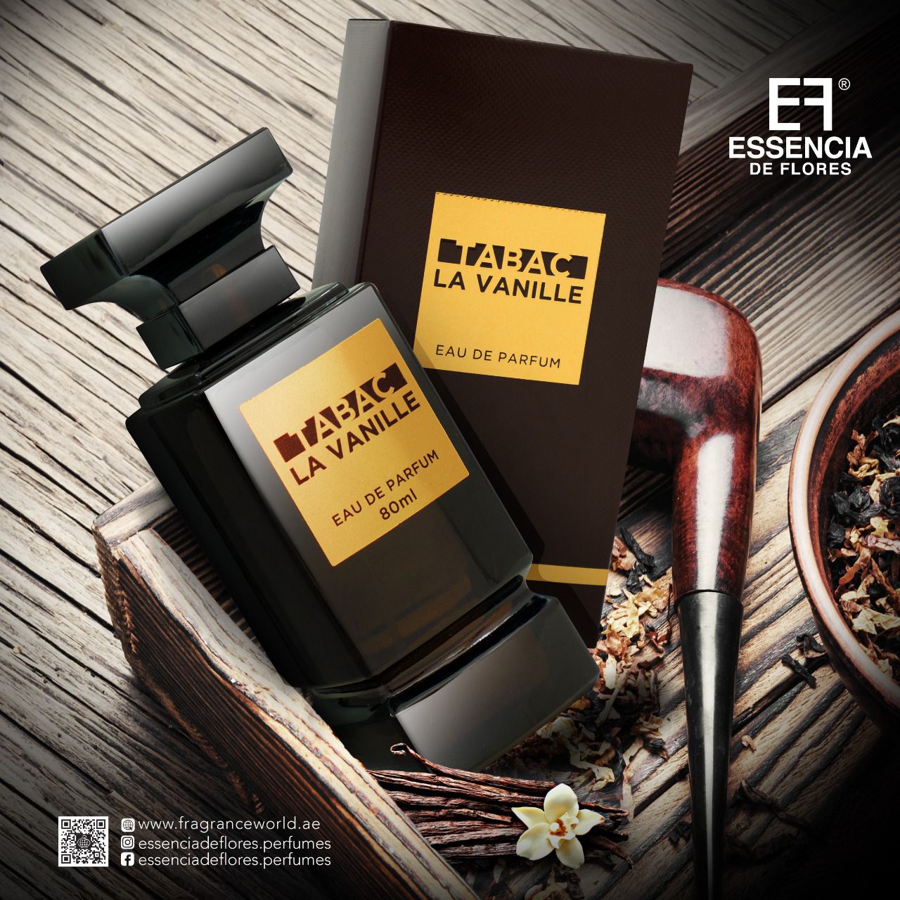 Essencia De Flores Tabac La Vanille