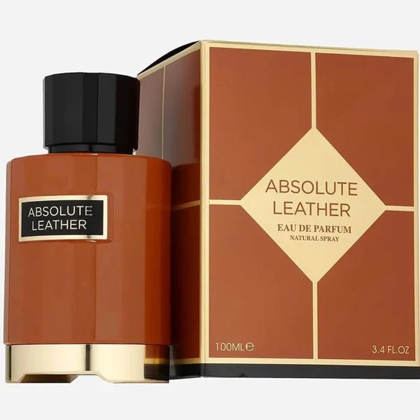 عطر Fragrance World Absolute Leather 100ml EDP Fragrance World للجنسين