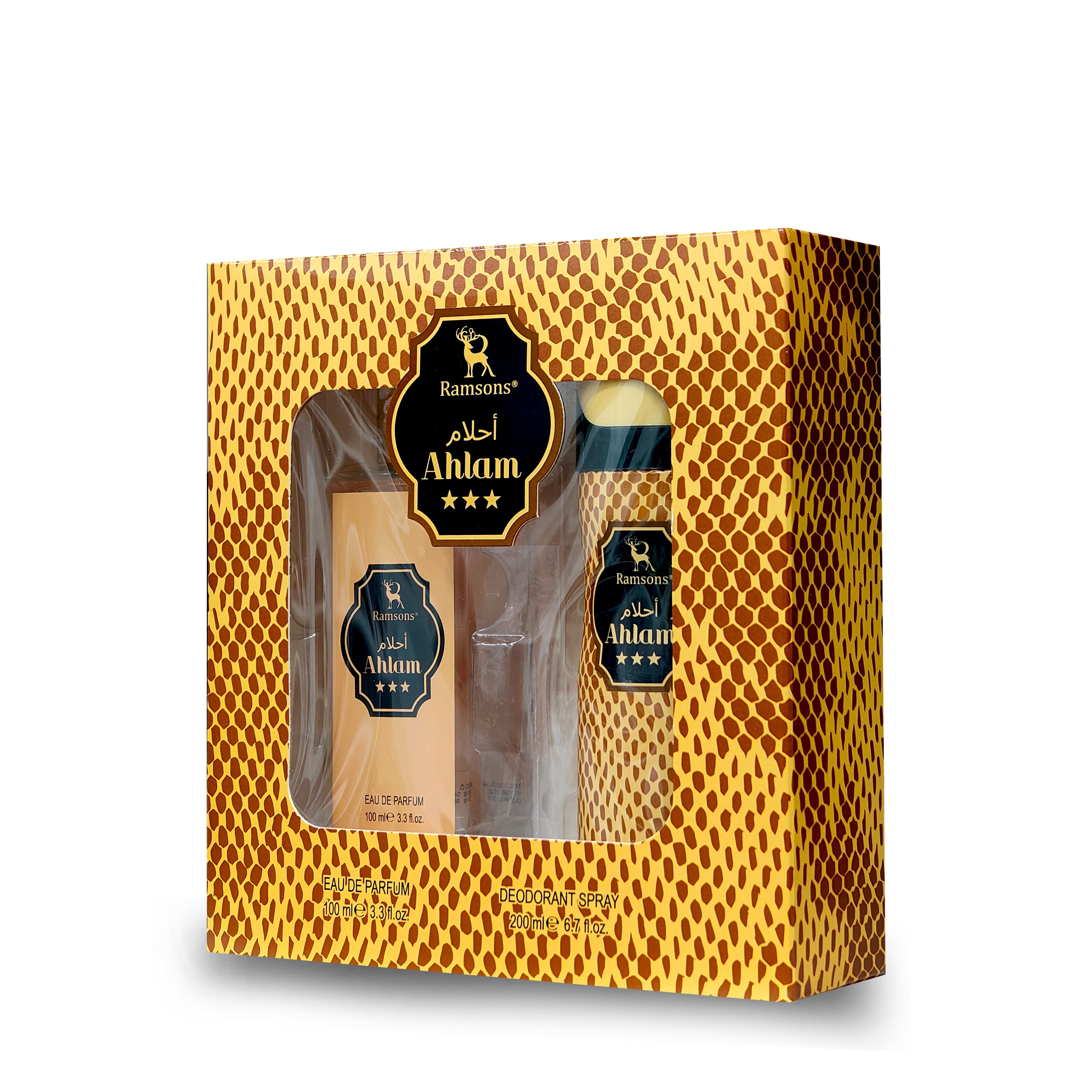 Ahlam EDP 100ml + Body Spray Perfume Gift Set