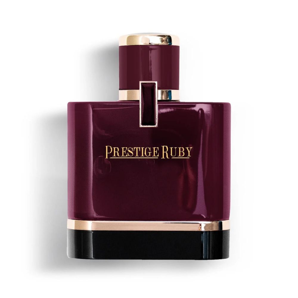 Al Majed Oud Prestige Ruby EDP 100ML – Unisex Orange Blossom Amber Cedar Perfume