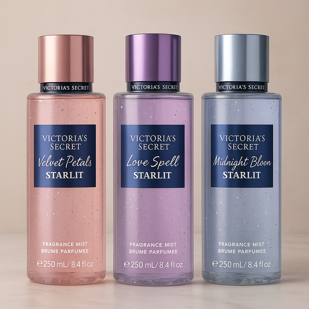 Victoria secret Starlit fragrance Mist 3 pcs combo pack Gift set for women