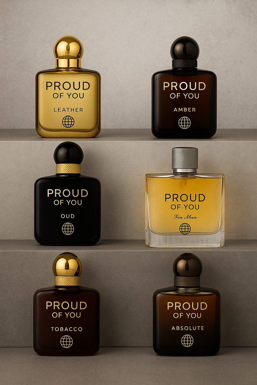 fragrance world proud of you perfume luxe combo pack (6 x 100 ML )