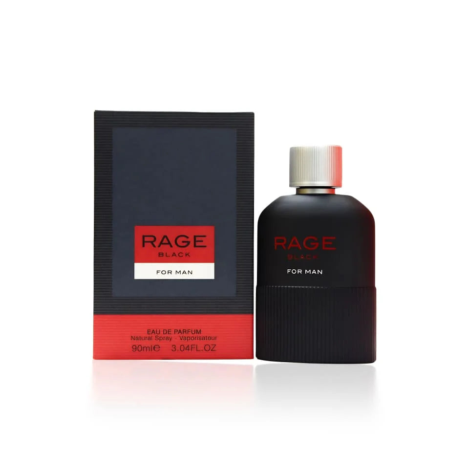 Fragrance World Rage Black Eau De Parfum 100ml For Man