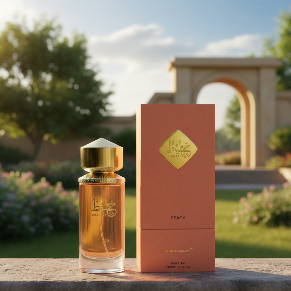 KHALEET Peach EDP 100ml Perfume by Oud Al Salam Unisex