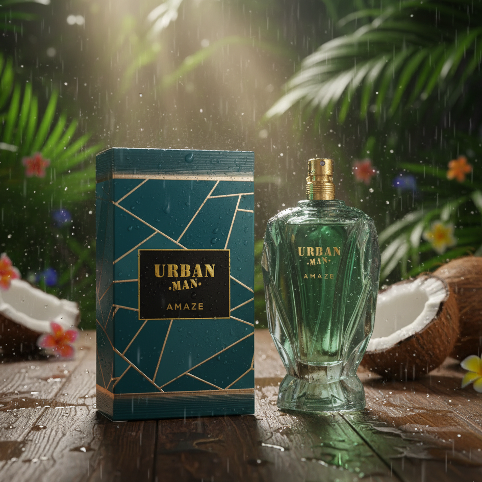 Fragrance World  Urban Man Amaze Perfume 90ml EDP Fragrance World Male