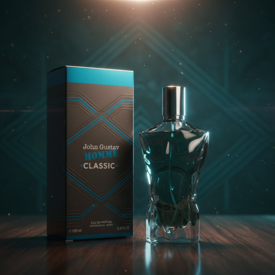 Fragrance World John Gustav Homme Classic Eau De Parfum 100ml for Men