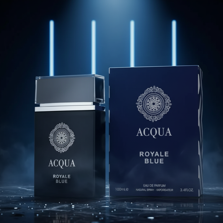 Fragrance World Acqua Royale Blue Eau De Parfum 100ml For Men