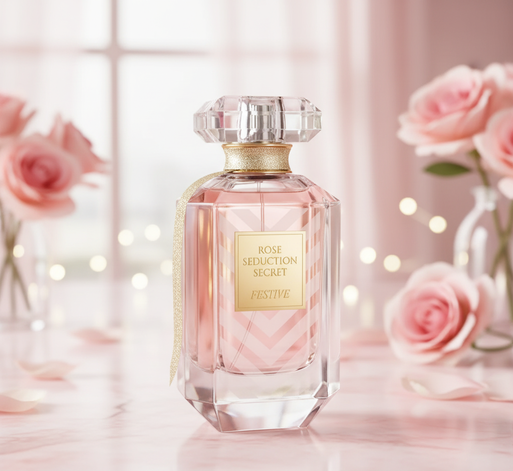 Rose Seduction Secret Festive Perfume 100ml EDP Fragrance World Female