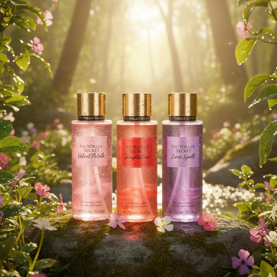 Victoria’s Secret Fragrance Mist 3 Pcs Combo Pack – Body Mist Gift Set For Women