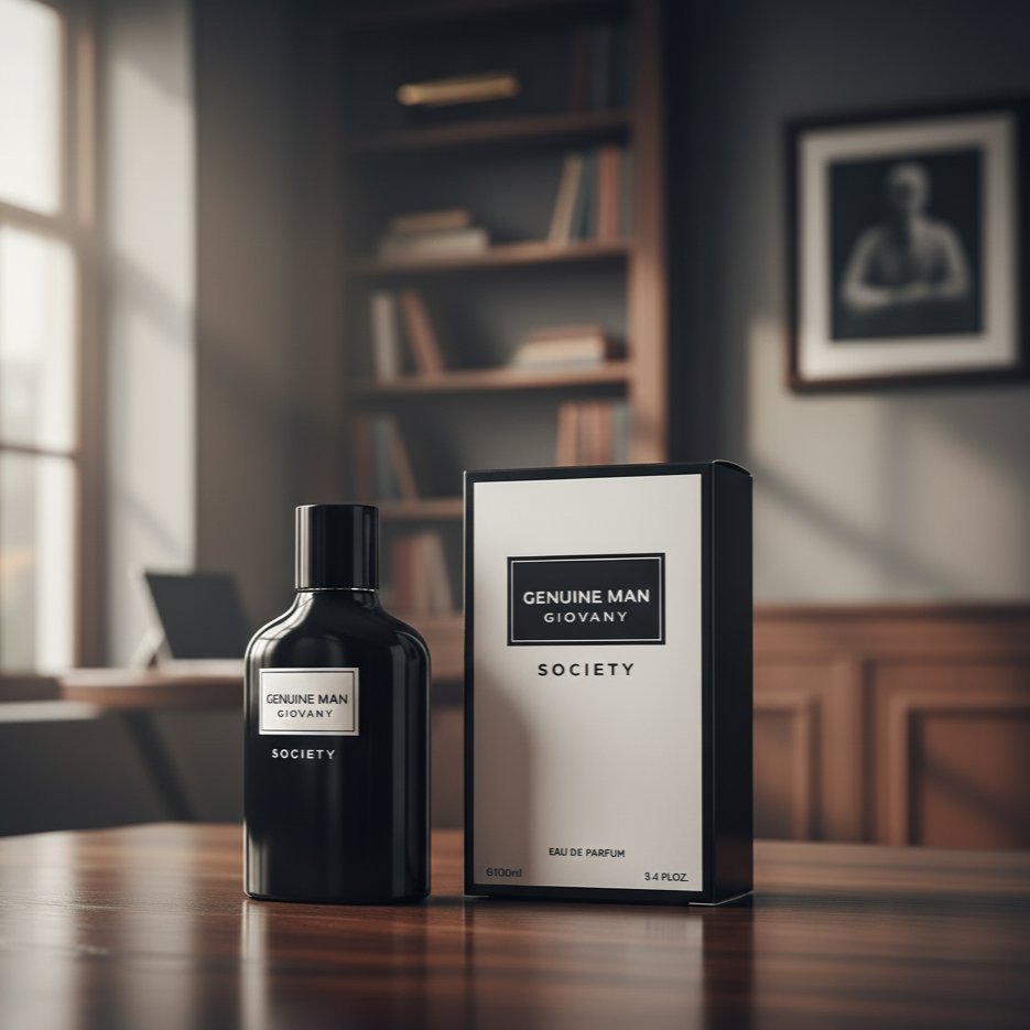 Fragrance World Genuine Man Giovany Society Eau De Parfum 100Ml For Men