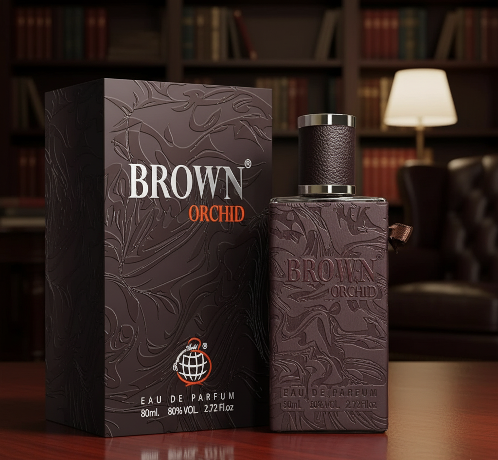 Fragrance World Brown Orchid Eau de Parfum 80ml For Men