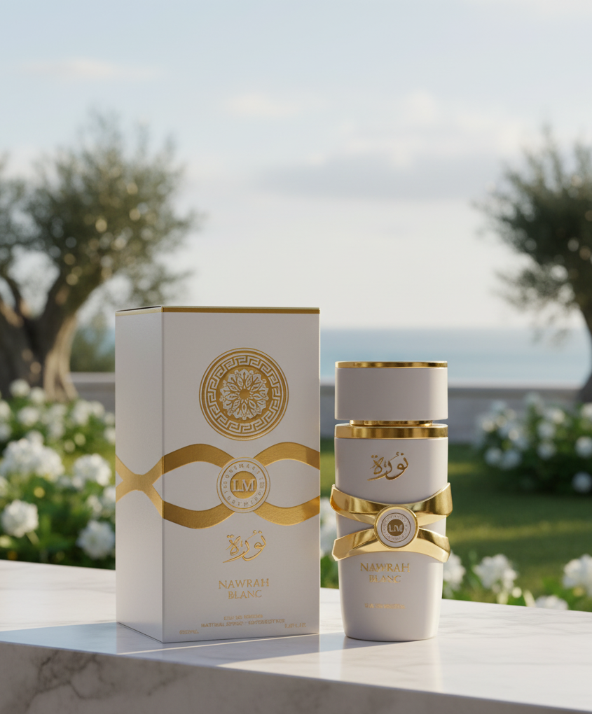 Elegant Nawrah Blanc Unisex Perfume Loui Martin