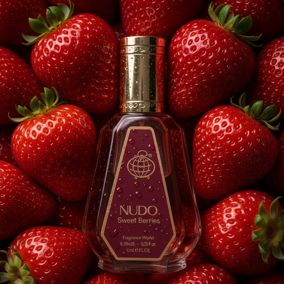 Eau de Parfum Nudo Sweet Berries by Fragrance World, Women, 50 ml