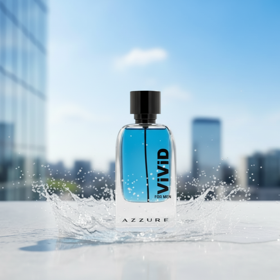 Fragrance World Vivid Azzure Eau De Parfum 100ml For Men