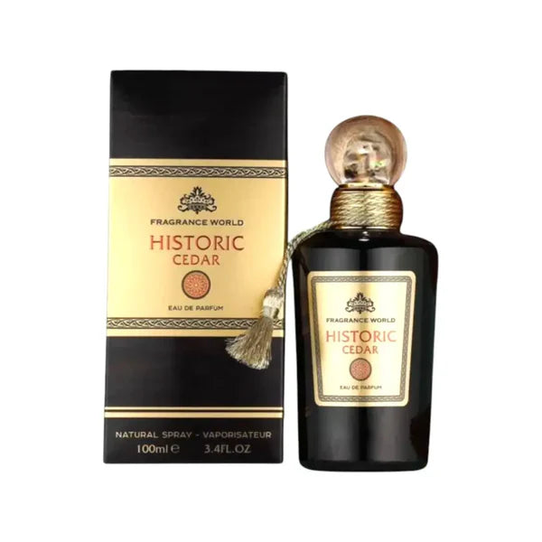 Fragrance World  Historic Cedar Perfume 100ml EDP Fragrance World Unisex