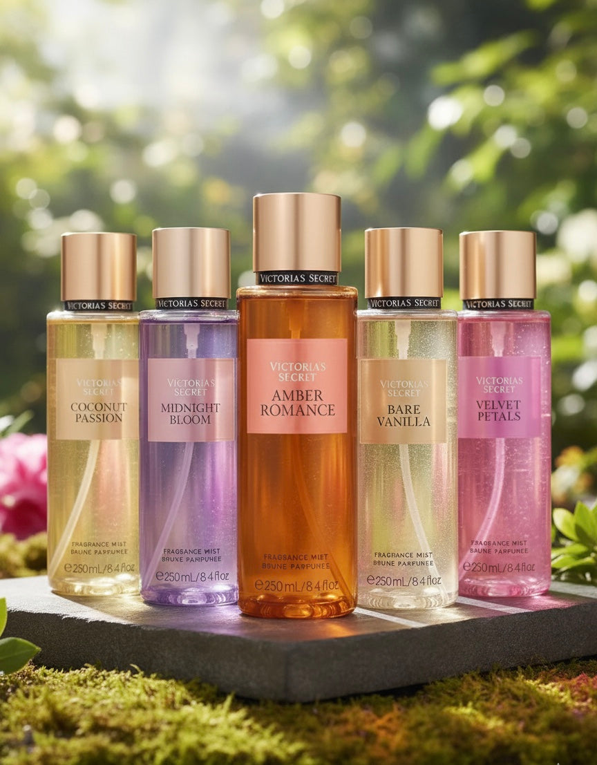 Victoria Secret Coconut Passion fragrance Mist 5 pcs combo pack for women