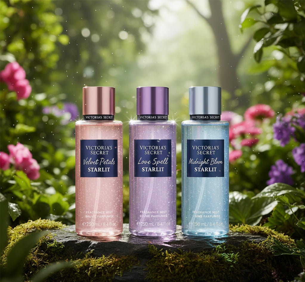Victoria secret Starlit fragrance Mist 3 pcs combo pack Gift set for women