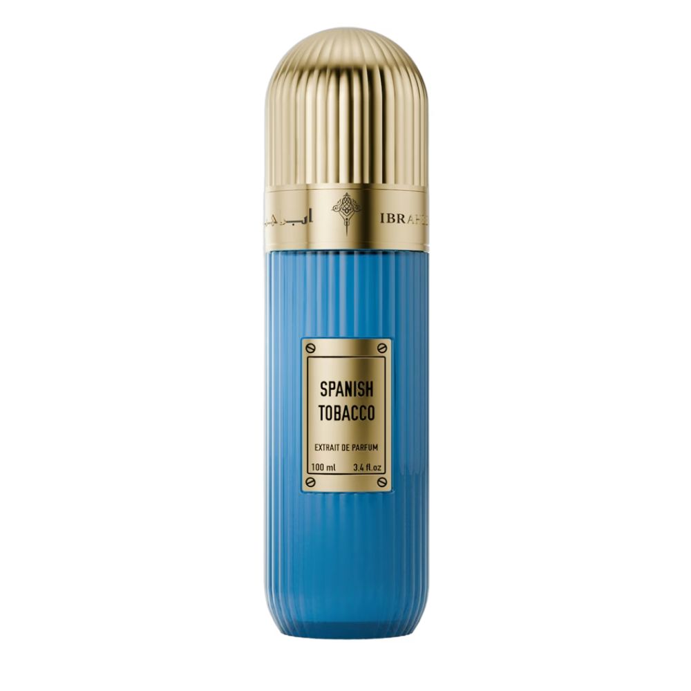 Ibrahim Alqurashi Spanish Tobacco Extrait De Parfum 100ML Unisex – Oriental Woody Tobacco Perfume