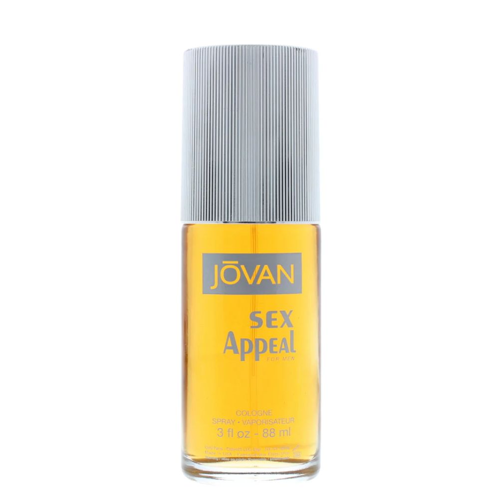 Jovan Sex Appeal Cologne Spray 88ML for Men – Aromatic Spicy Fragrance