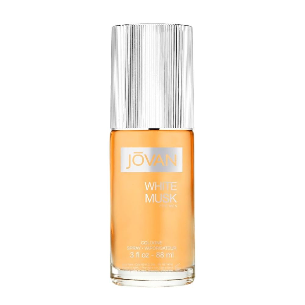 Jovan White Musk Eau De Cologne 88ML for Men – Fresh Aromatic Musk Fragrance