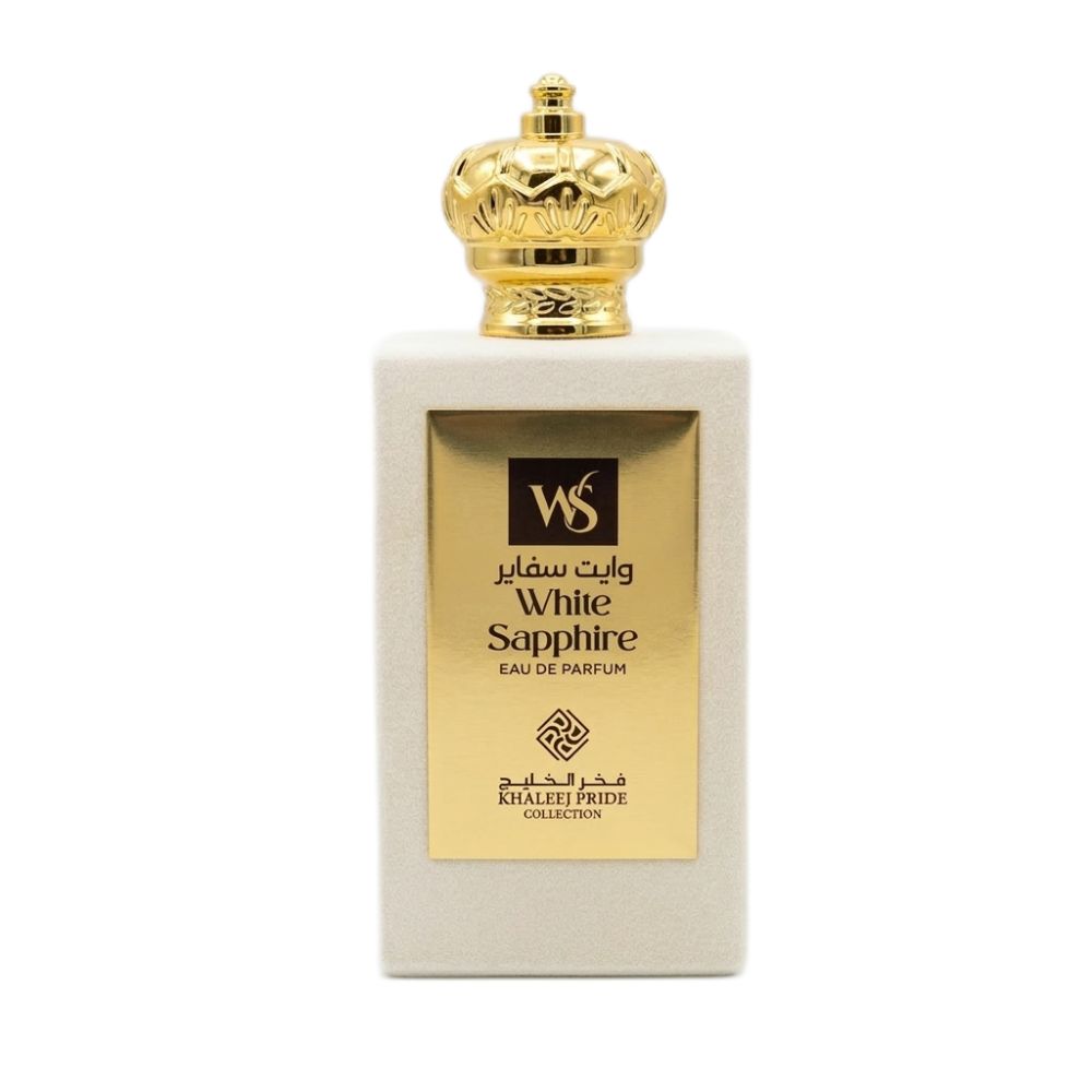 Khaleej Pride White Sapphire EDP 85ML for Women and Men – Oriental Woody Oud Perfume