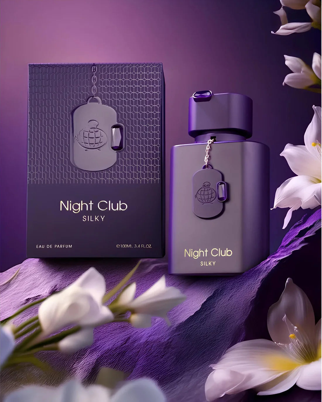 Night Club Silky Perfume 100ml EDP Fragrance World For Female
