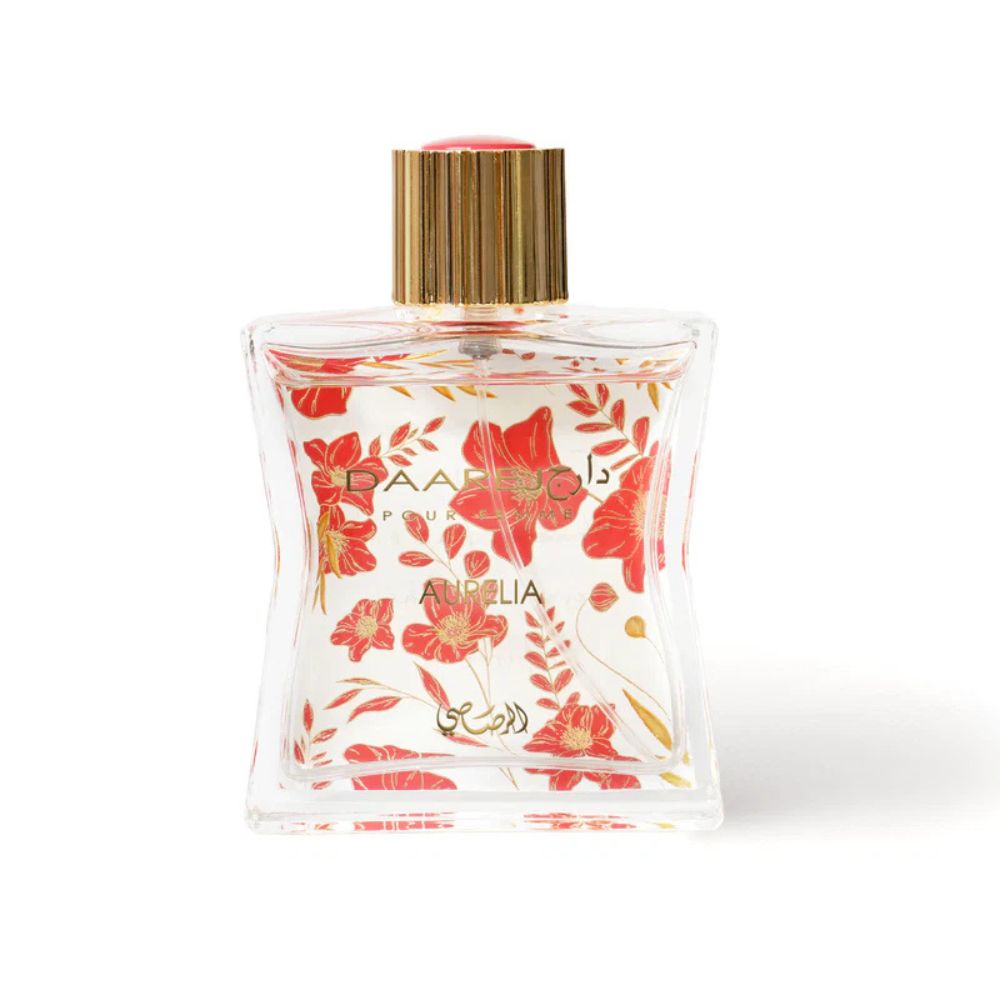 Rasasi Daarej Pour Femme Aurelia EDP 100ML – Floral Fruity Musky Perfume