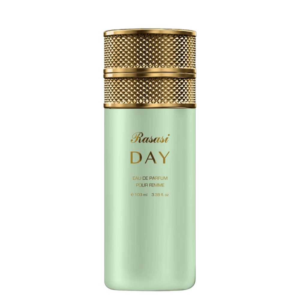 Rasasi Day Eau De Parfum 100ML for Women – Floral Woody Musk PerfumeRasasi Day Eau De Parfum 100ML for Women – Floral Woody Musk Perfume