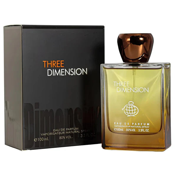 عطر Fragrance World Three Dimension Perfume 100ml EDP Fragrance World Men