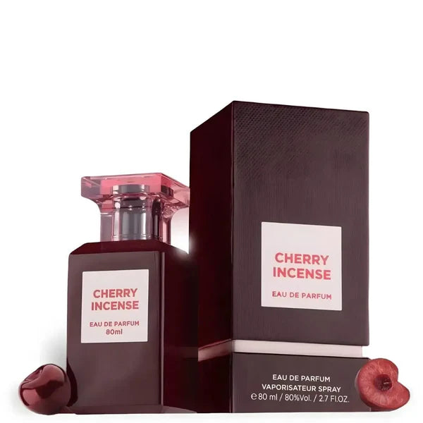 عطر Fragrance World Cherry Incense 80ml EDP من Fragrance World للجنسين