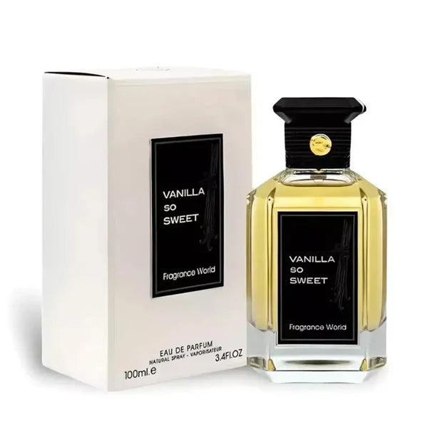 Vanilla So Sweet Perfume 100ml EDP Fragrance World Unisex  Regular